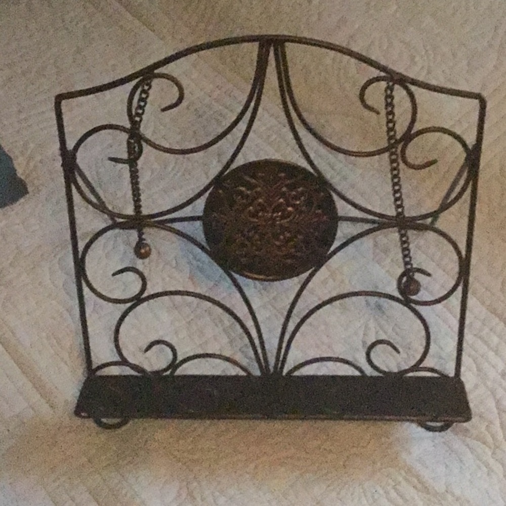 Cook book stand